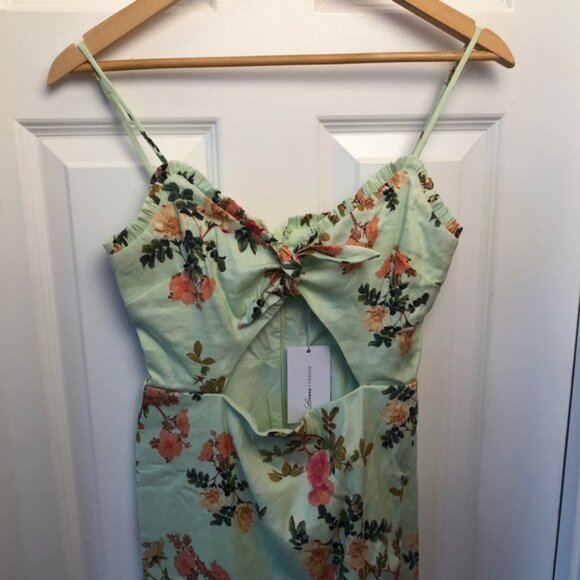 Lovers + Friends Revolve Jolie Dress Green small - Picture 3 of 10